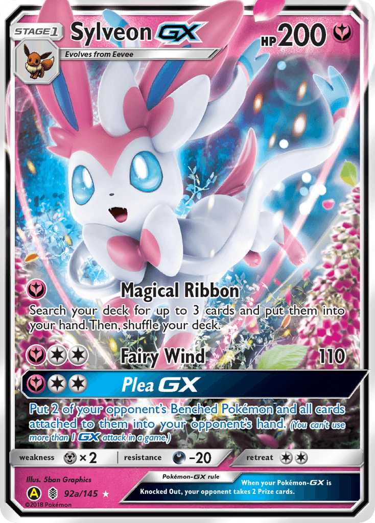 Sylveon-GX Pokémon card