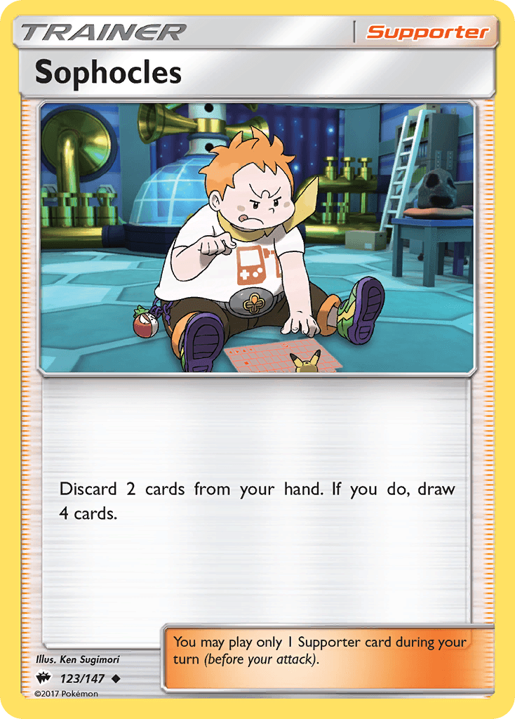 Sophocles Pokémon card