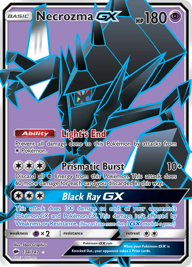 Necrozma-GX Pokémon card
