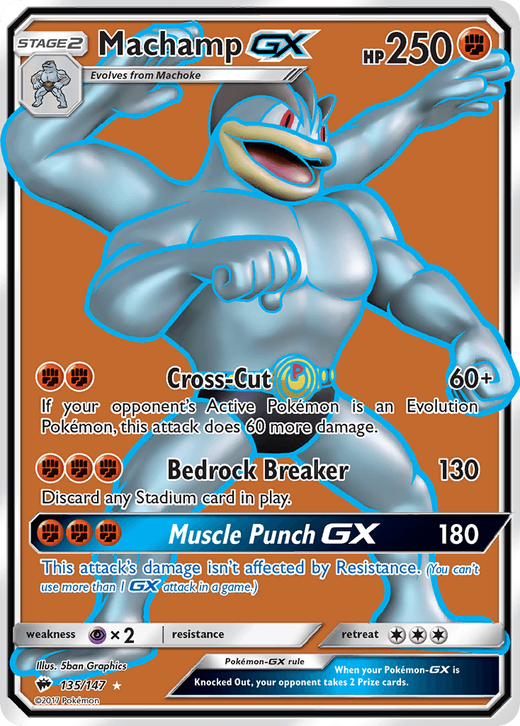 Machamp-GX from Burning Shadows
