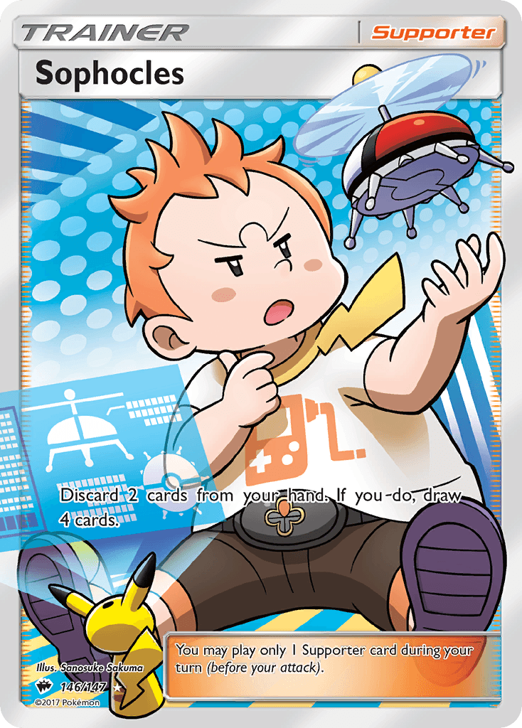 Sophocles Pokémon card