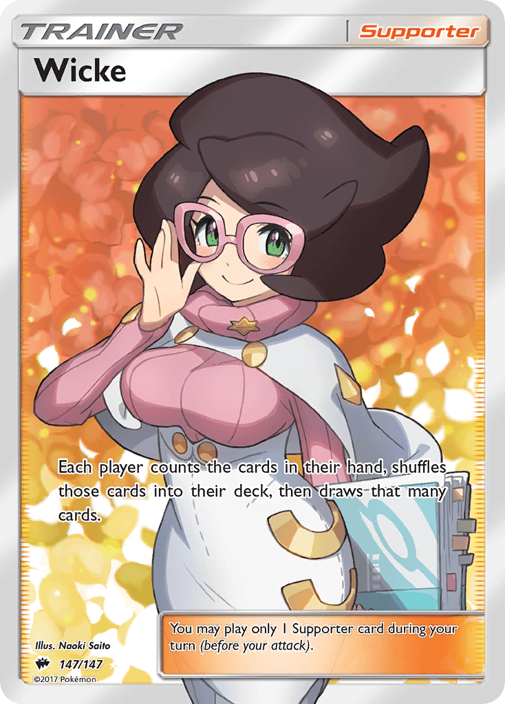 Wicke Pokémon card