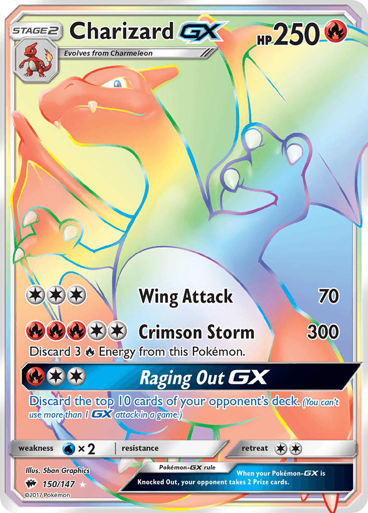 Charizard-GX from Burning Shadows