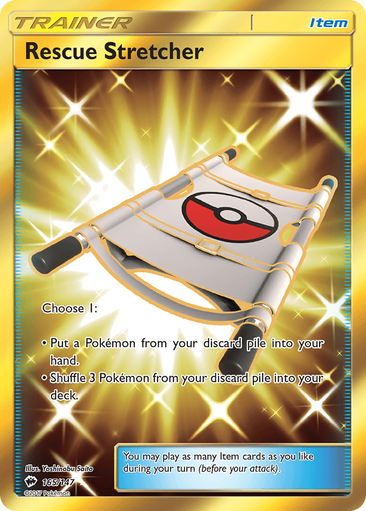 Rescue Stretcher Pokémon card
