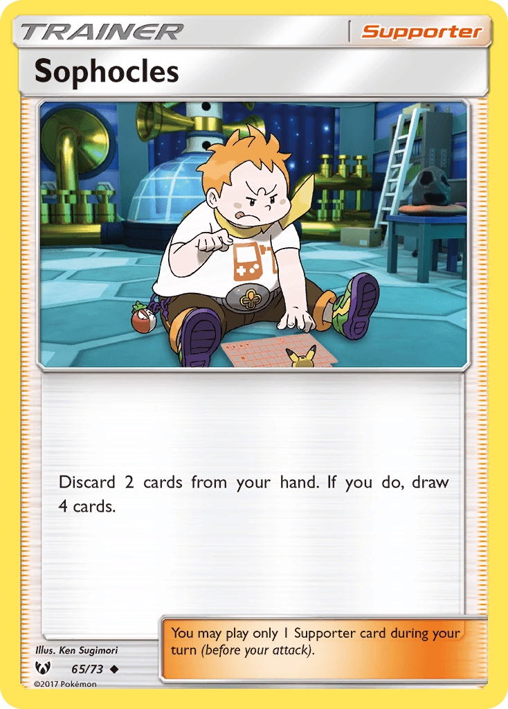 Sophocles Pokémon card