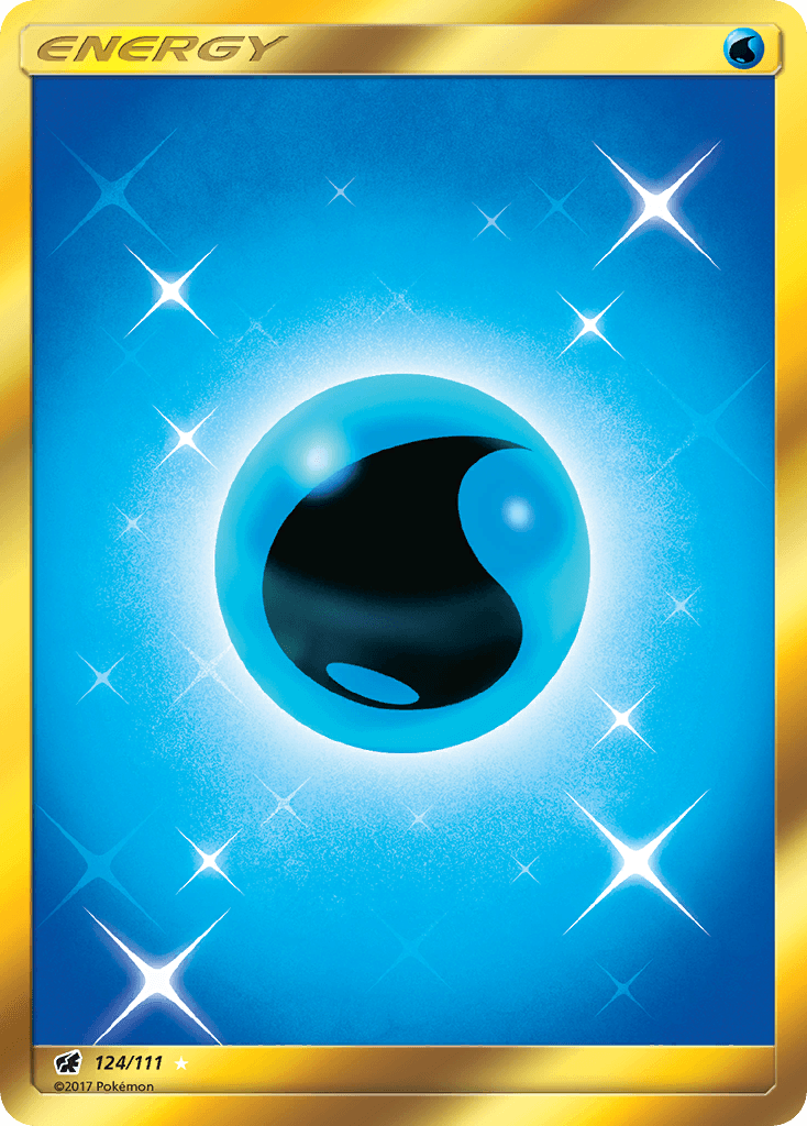 Water Energy Pokémon card