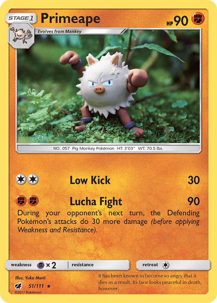 Primeape Pokémon card
