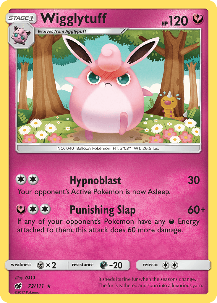 Wigglytuff Pokémon card