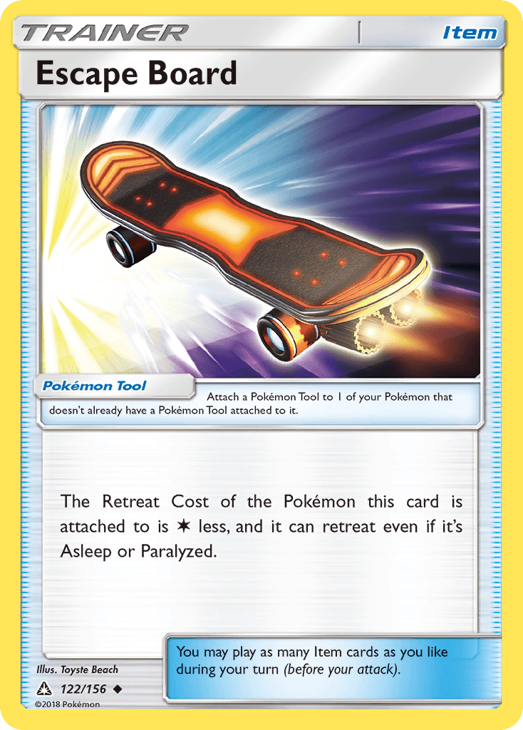 Escape Board Pokémon card