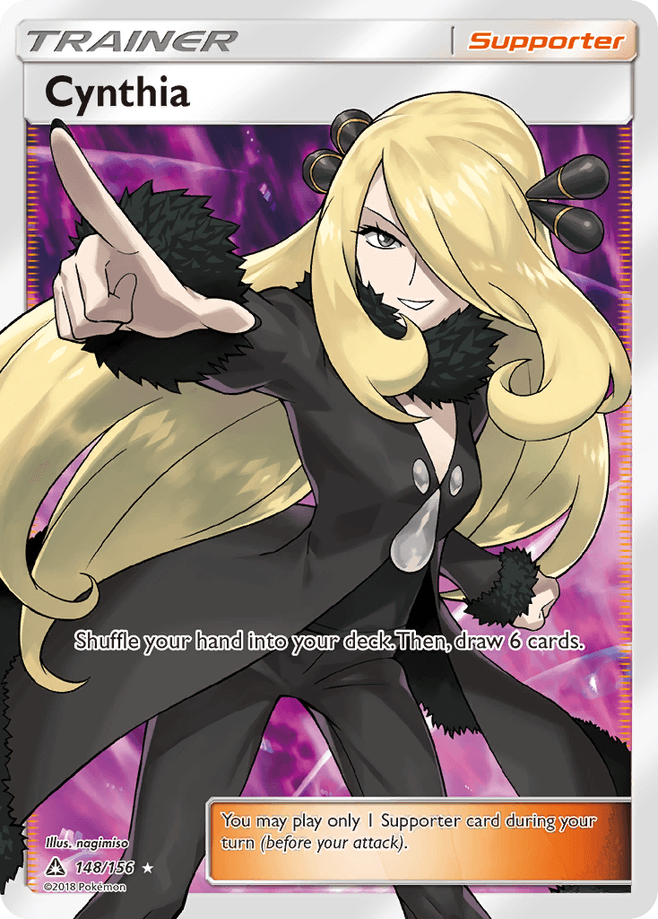 Cynthia Pokémon card