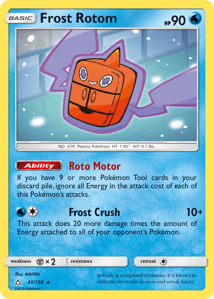 Frost Rotom Pokémon card