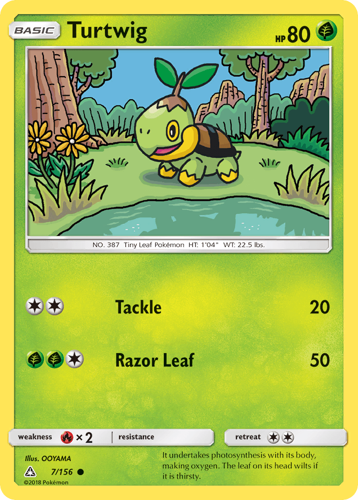 Turtwig Pokémon card
