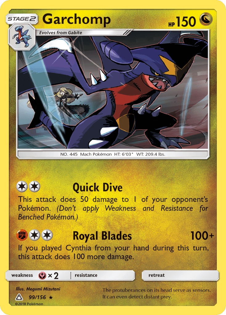 Garchomp Pokémon card