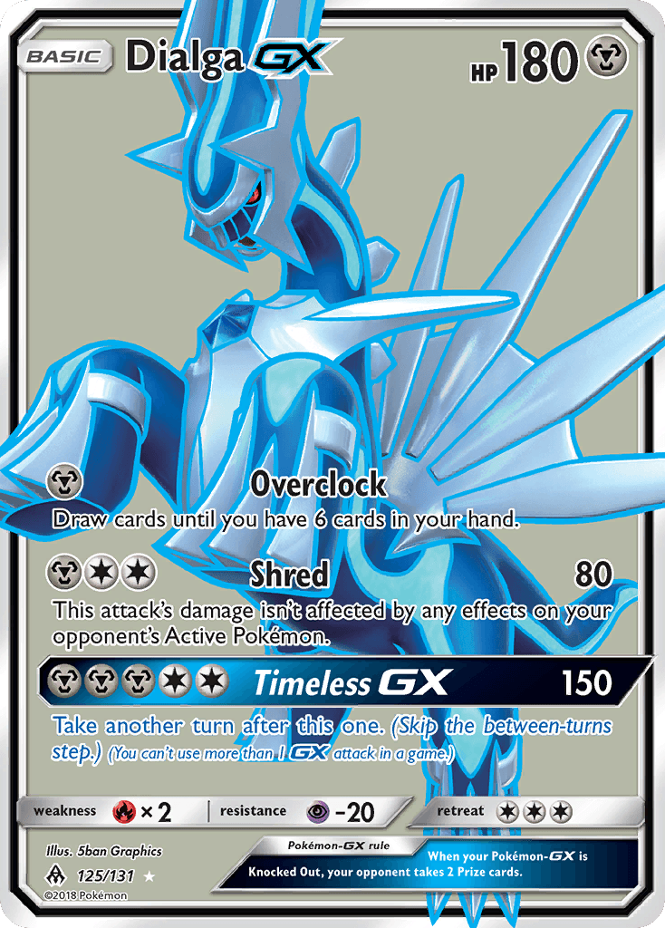Dialga-GX from Forbidden Light