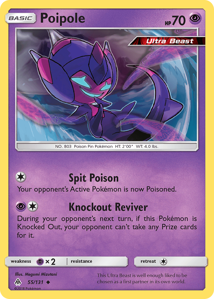 Poipole Pokémon card