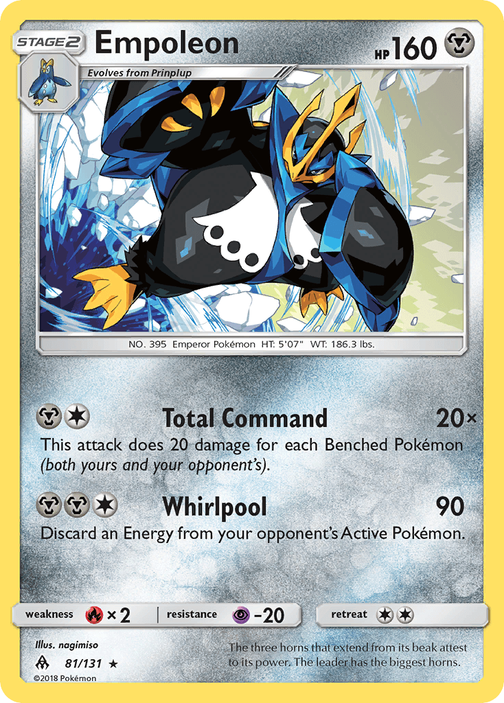 Empoleon Pokémon card
