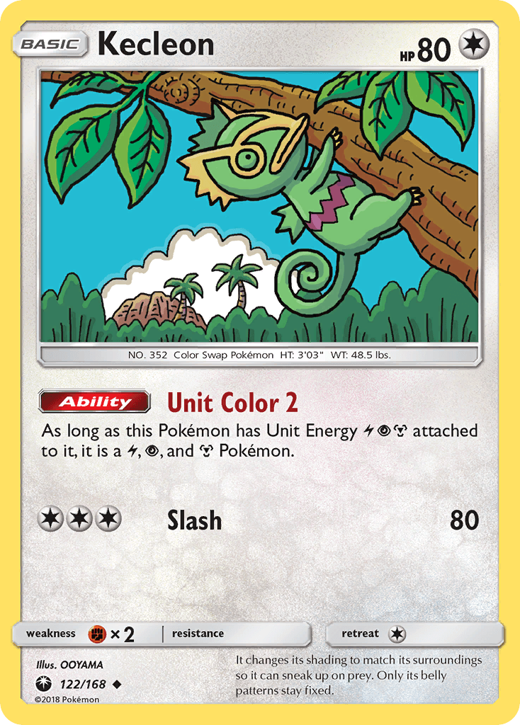 Kecleon Pokémon card