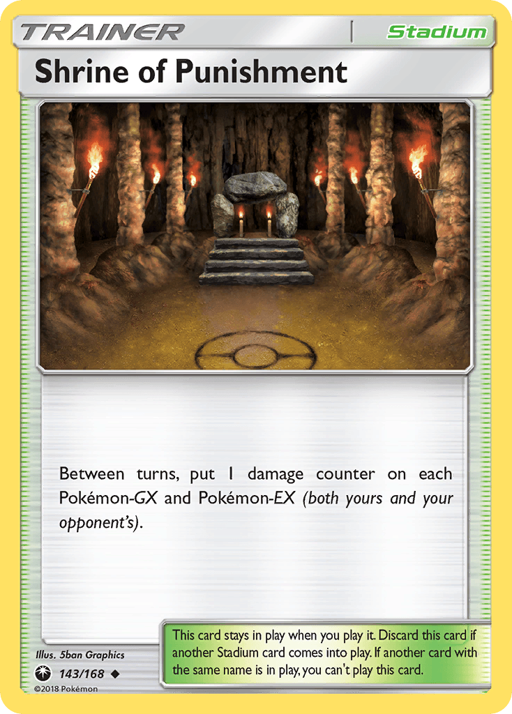 Shrine of Punishment Pokémon card