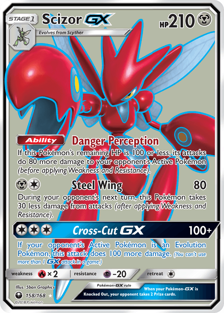 Scizor-GX from Celestial Storm