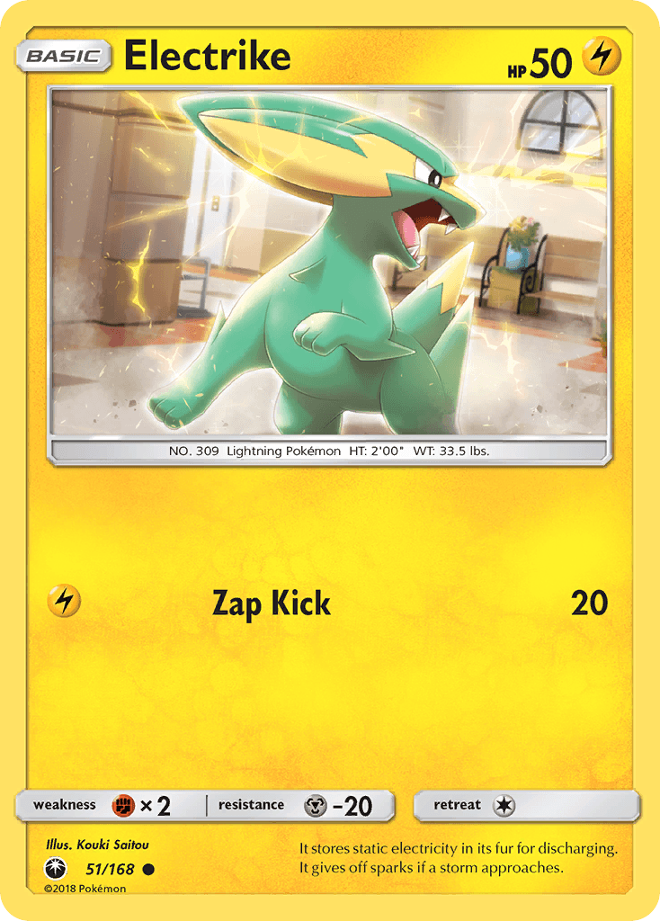 Electrike Pokémon card
