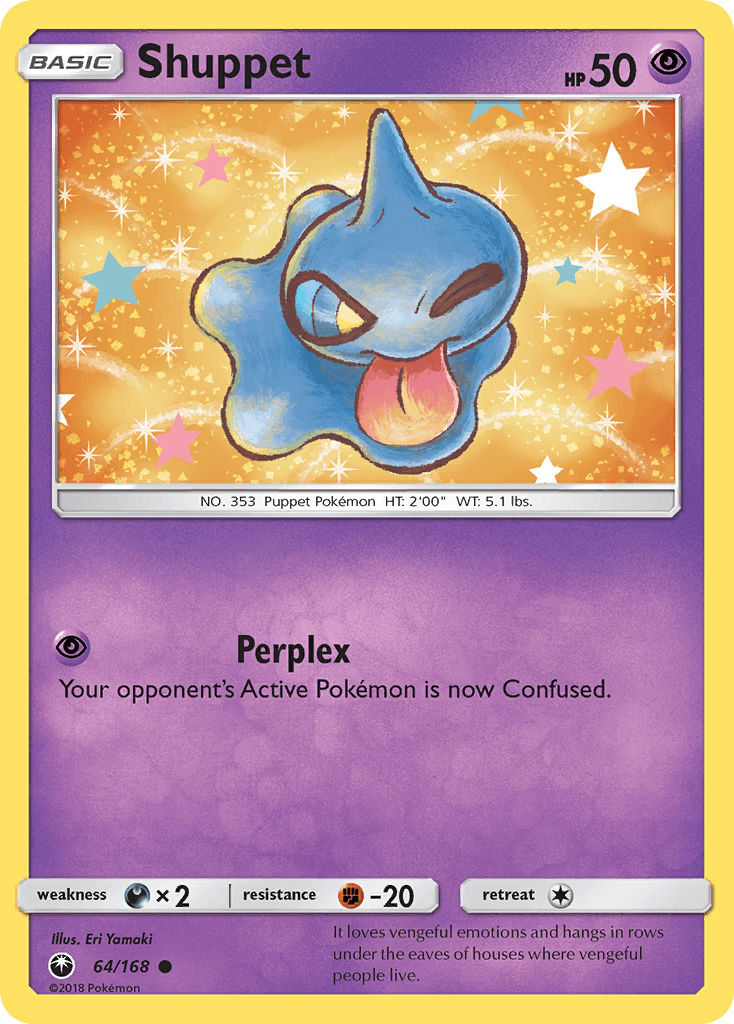 Shuppet Pokémon card