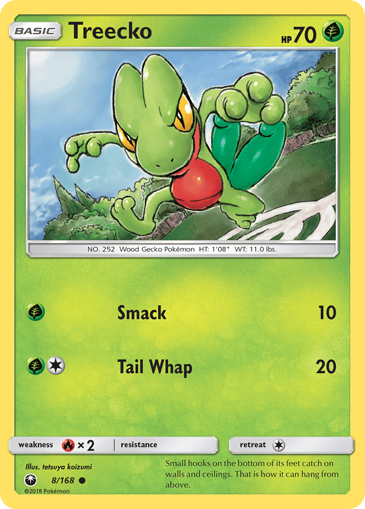 Treecko Pokémon card