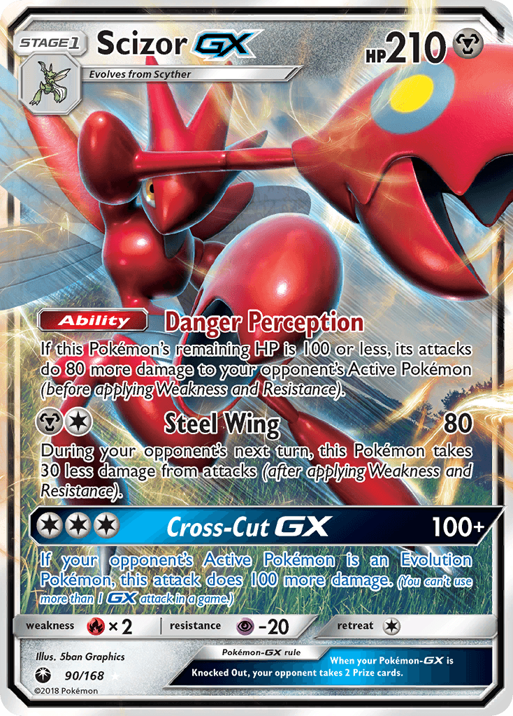 Scizor-GX from Celestial Storm