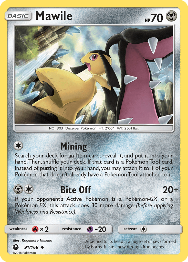 Mawile Pokémon card