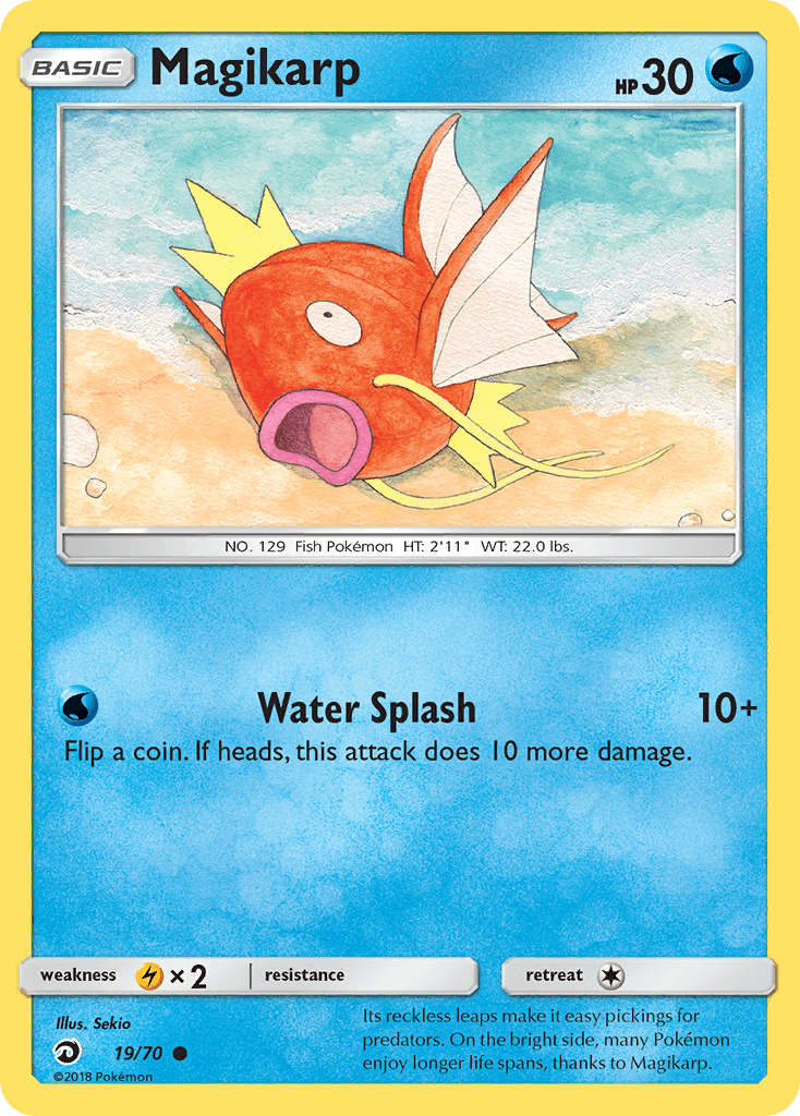 Magikarp Pokémon card
