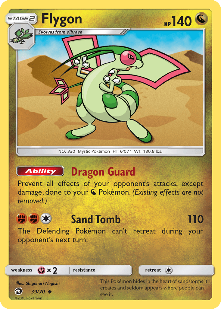 Flygon Pokémon card