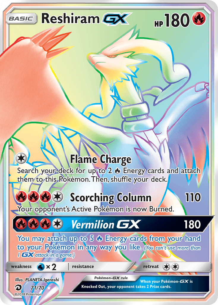 Reshiram-GX — Gen 5