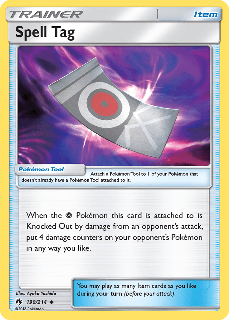 Spell Tag Pokémon card