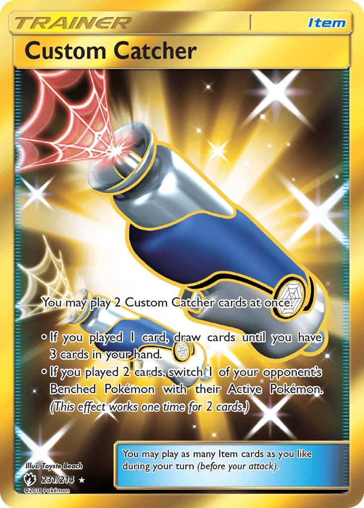 Custom Catcher Pokémon card