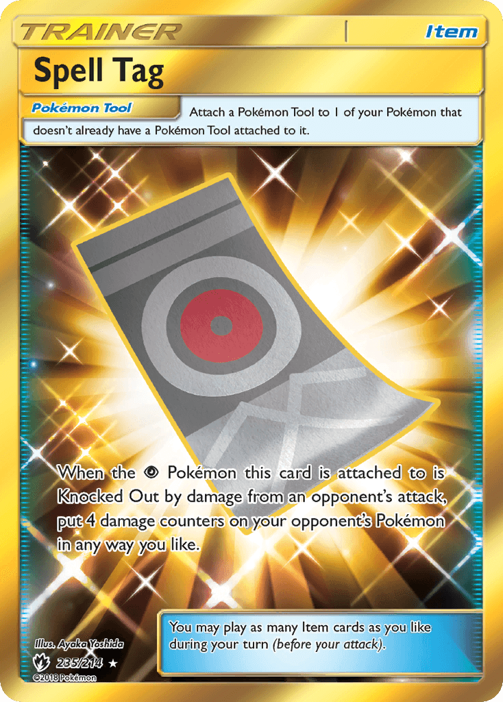 Spell Tag Pokémon card
