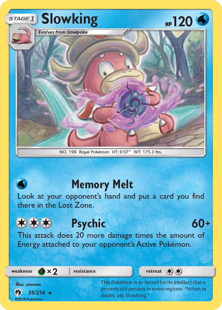 Slowking Pokémon card