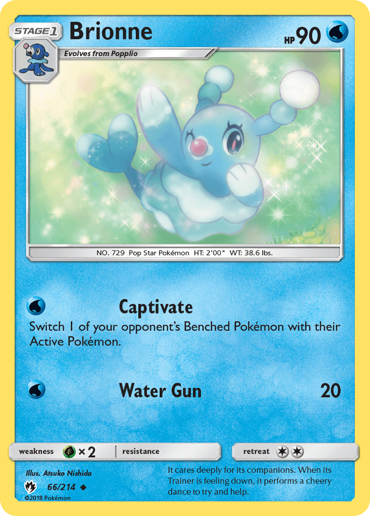 Brionne Pokémon card