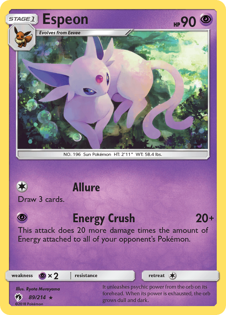 Espeon from Lost Thunder