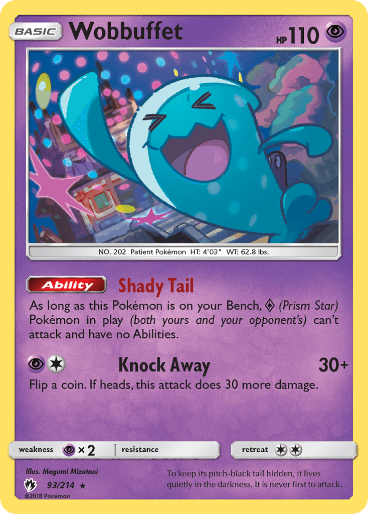 Wobbuffet Pokémon card
