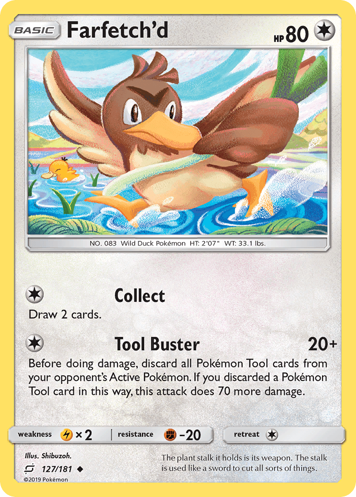 Farfetch'd Pokémon card