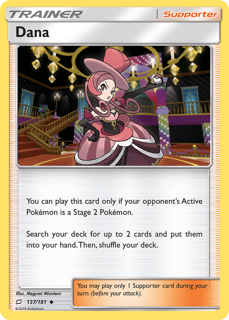 Dana Pokémon card