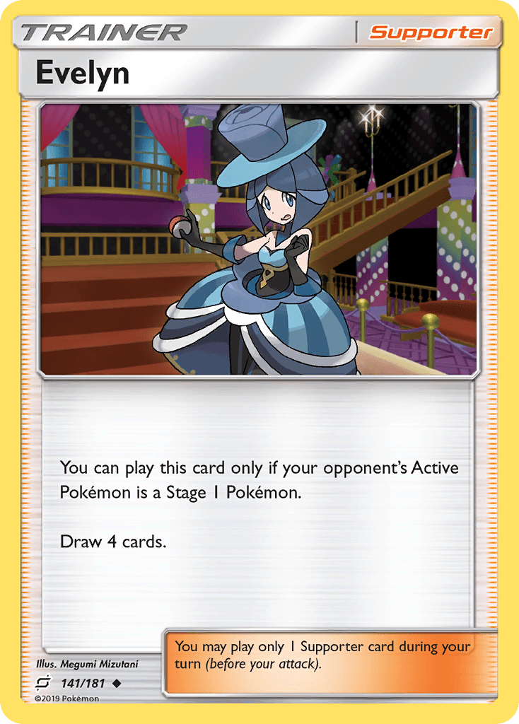 Evelyn Pokémon card