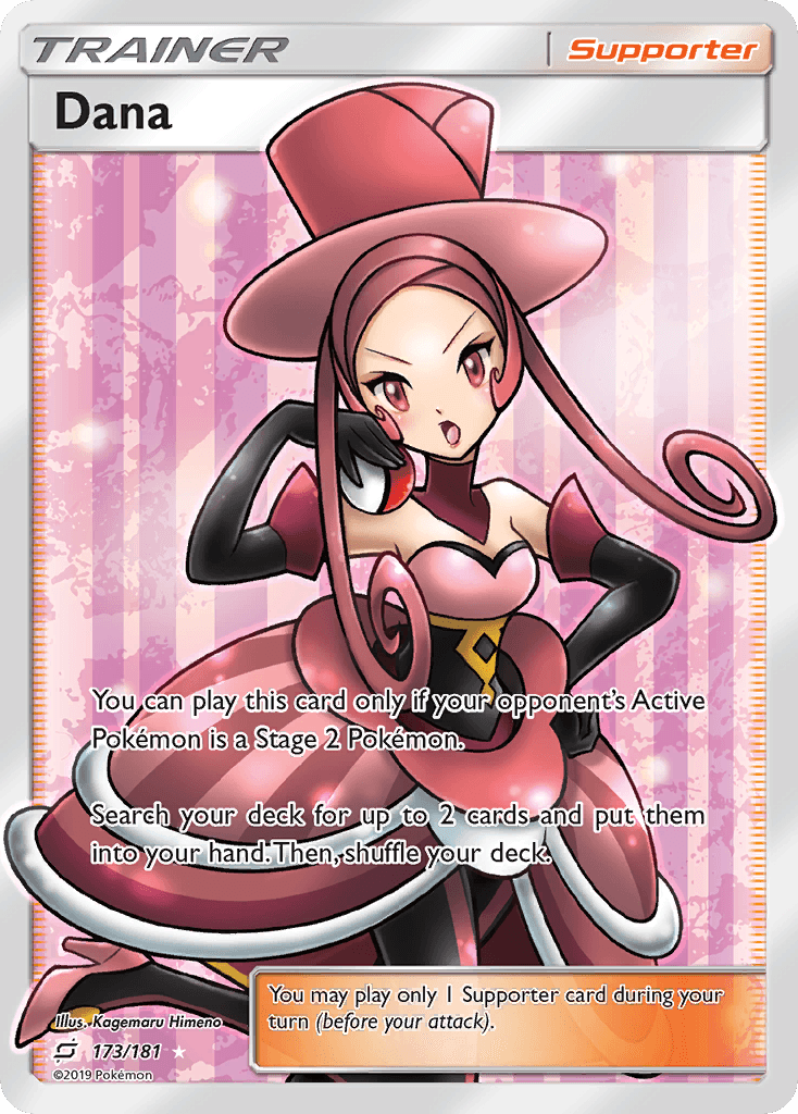 Dana Pokémon card