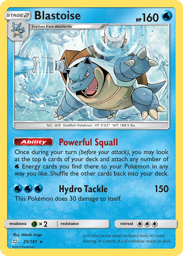 Blastoise from Team Up