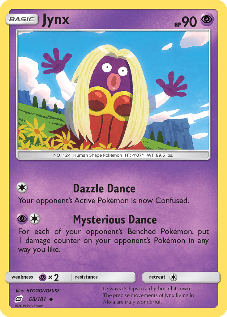 Jynx Pokémon card