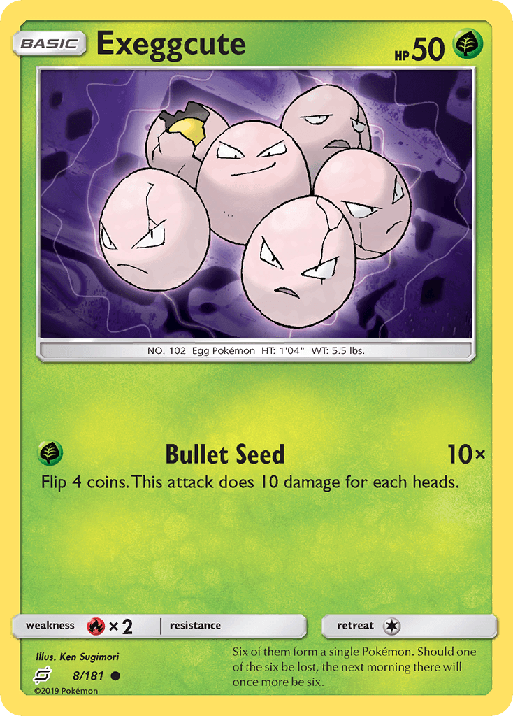 Exeggcute Pokémon card