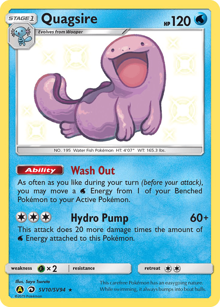 Quagsire Pokémon card
