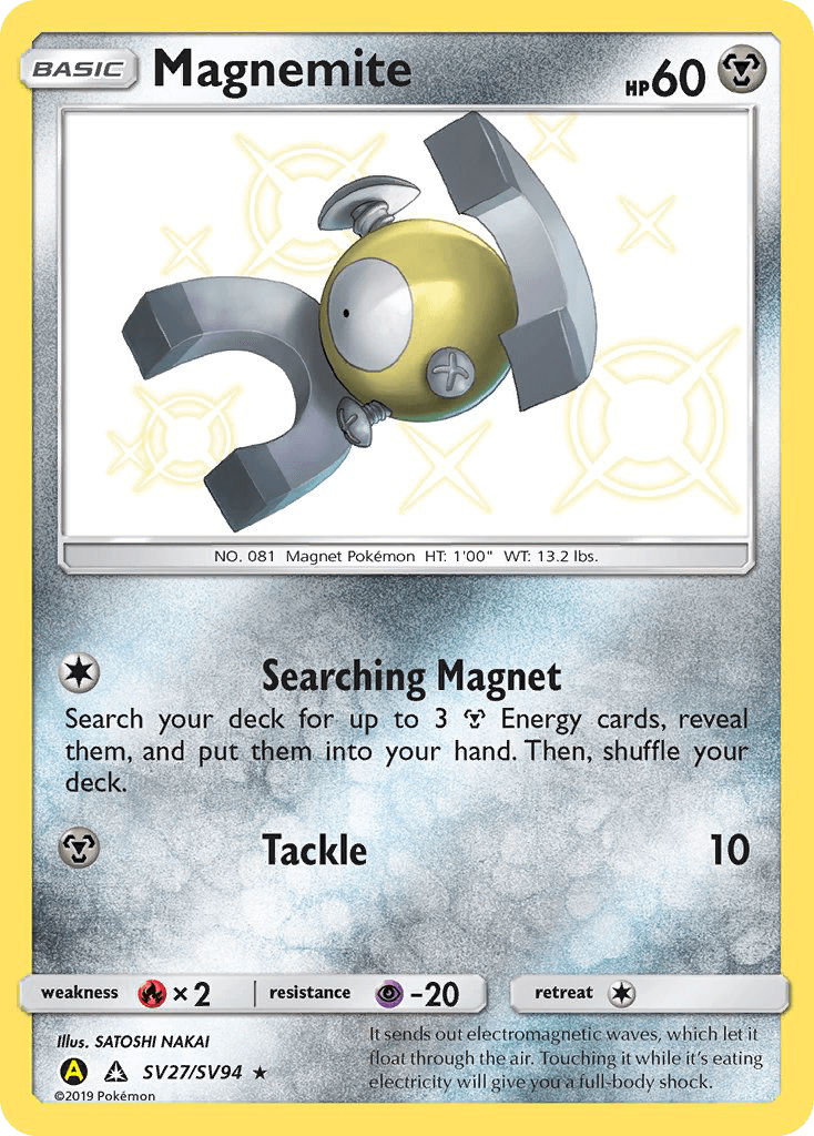 Magnemite Pokémon card