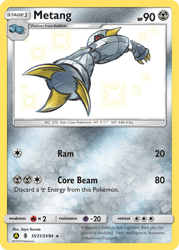 Metang Pokémon card