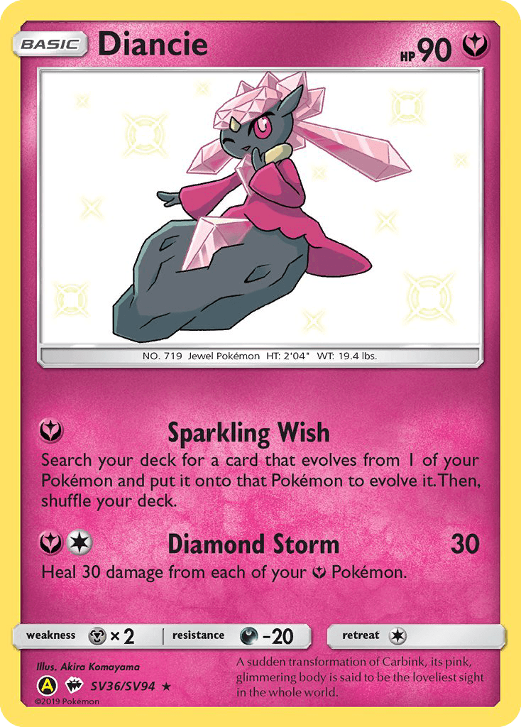 Diancie — Fairy type
