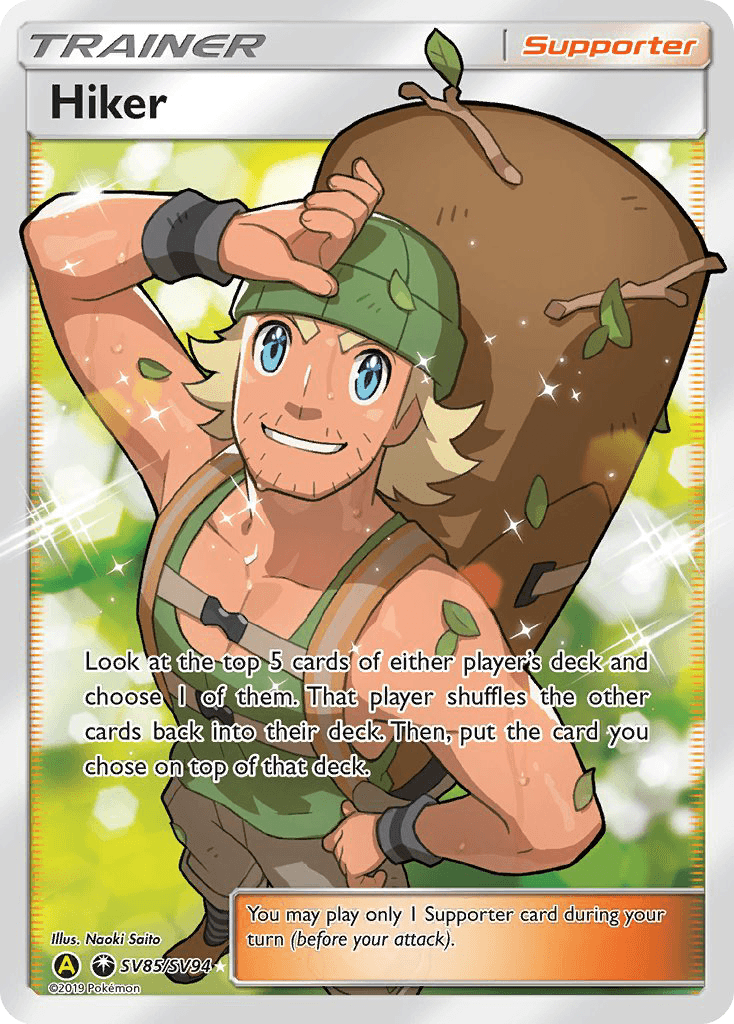 Hiker Pokémon card